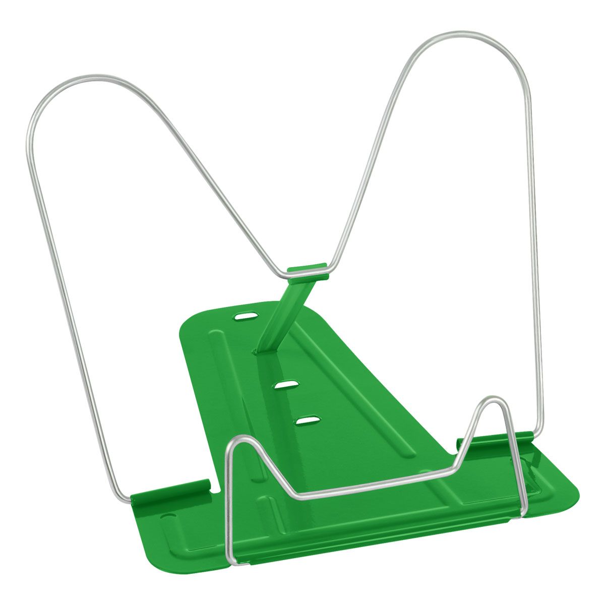 Подставка для книг СТАММ, металлическая, зеленаяРОССИЯ СТАММ СТАММ  ТНВЭД 8304000000