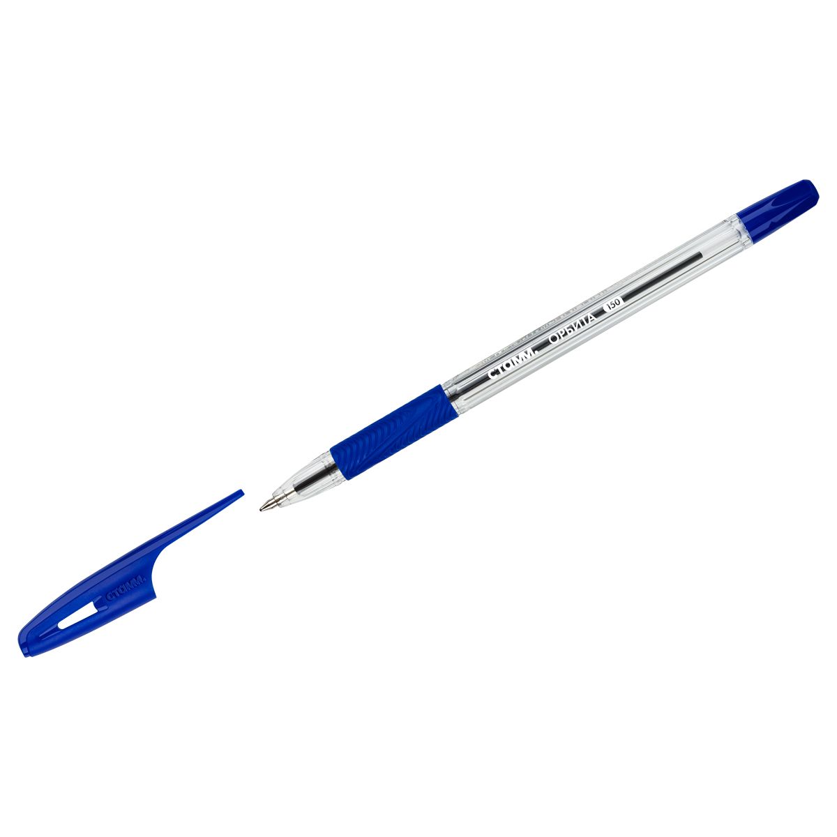 Ручка шариковая СТАММ "Орбита 150" синяя, 0,7ммРОССИЯ СТАММ СТАММ  ТНВЭД 9608101000