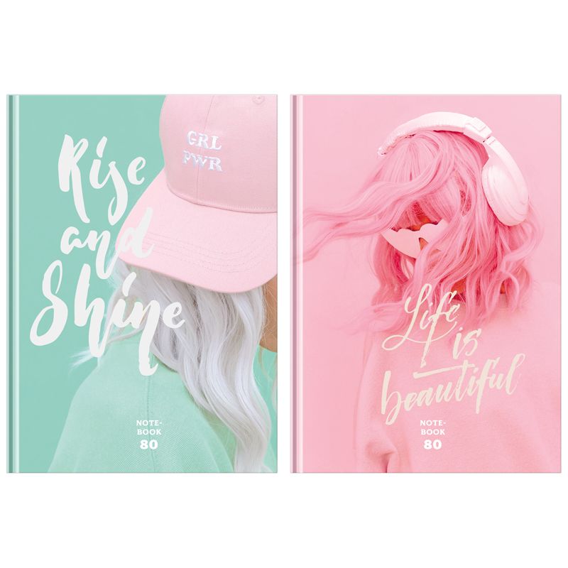 Бизнес-блокнот А5, 80л., евроформат, BG "Самая красивая", матовая ламинация РОССИЯ BG БиДжи  ТНВЭД 4820103000