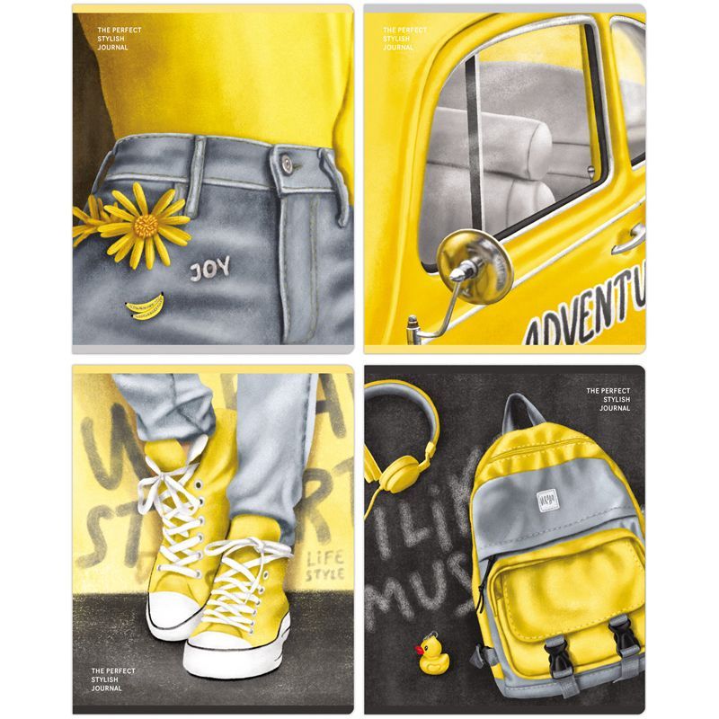 Тетрадь 48л., А5, клетка BG "Мой стиль", матовая ламинация РОССИЯ BG БиДжи  ТНВЭД 4820200000