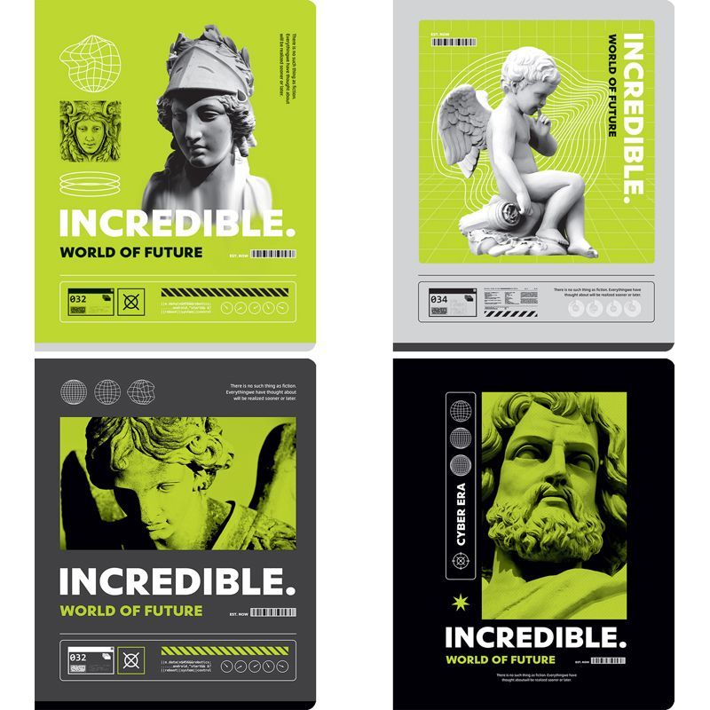 Тетрадь 48л., А5, клетка BG "Невероятный мир", глянцевая ламинация РОССИЯ BG БиДжи  ТНВЭД 4820200000