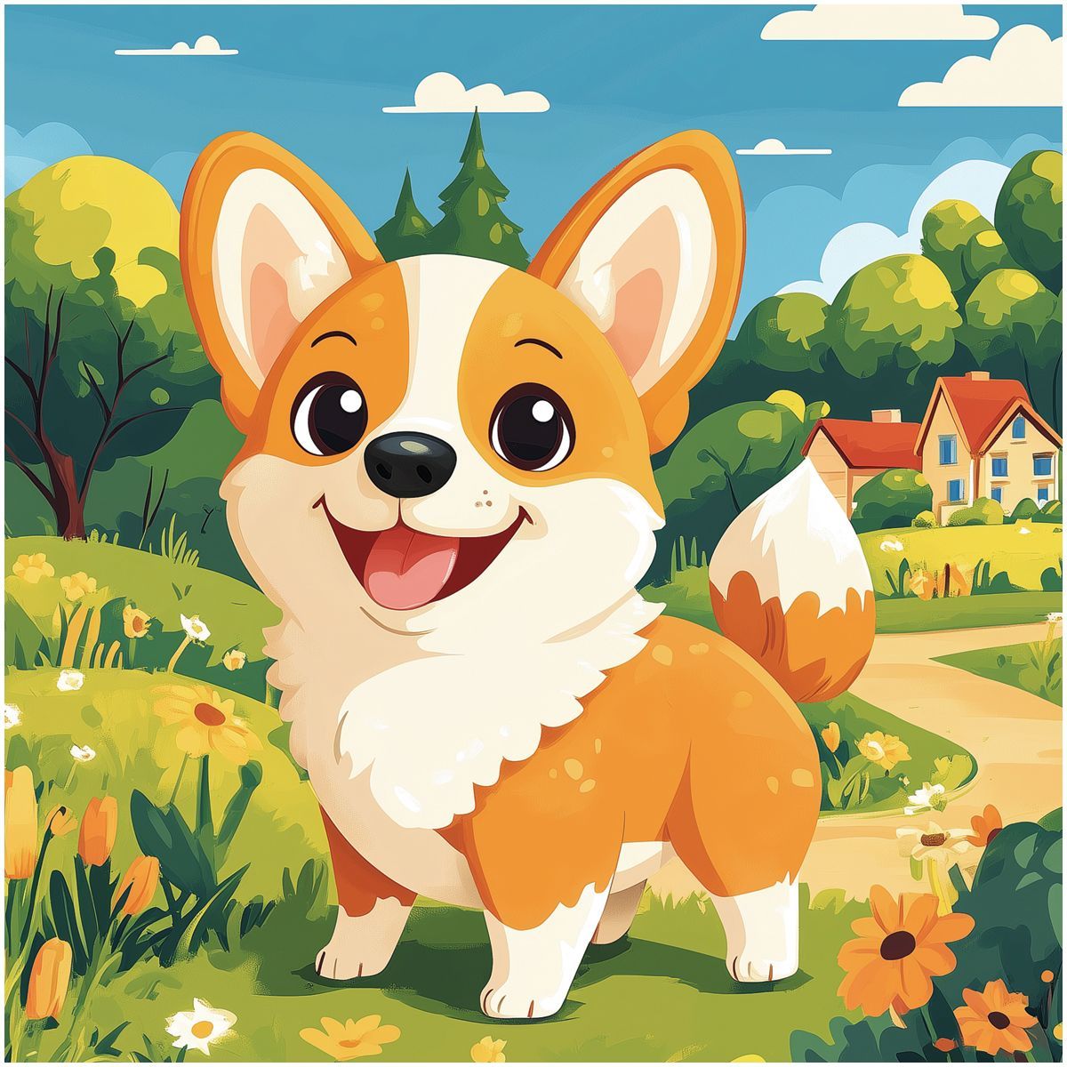 Пазл  16 эл. Maxi ТРИ СОВЫ "Щенок корги"РОССИЯ ТРИ СОВЫ ТРИ СОВЫ  ТНВЭД 9503006900