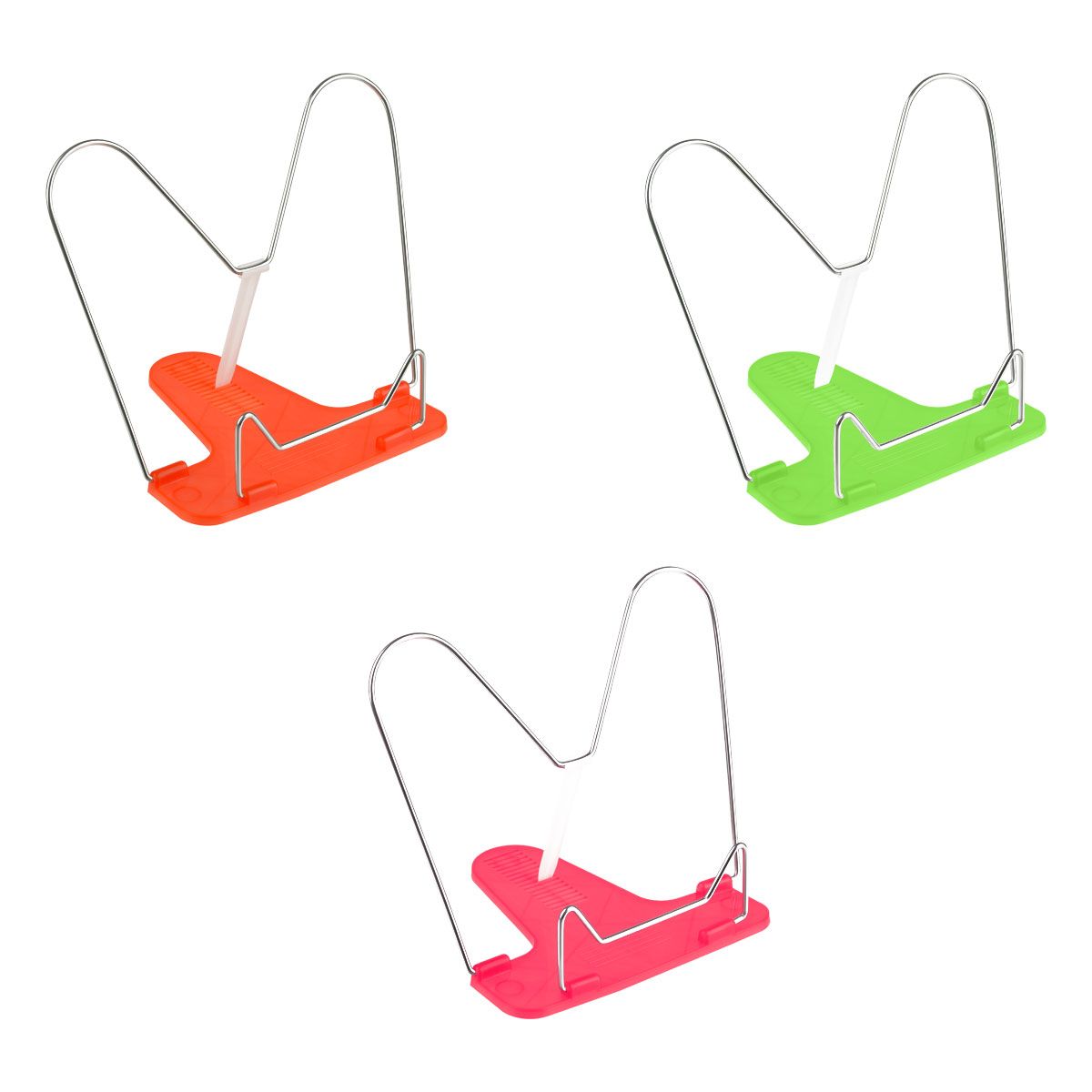 Подставка для книг СТАММ, неоновые цвета, ассортиРОССИЯ СТАММ СТАММ  ТНВЭД 3926100000