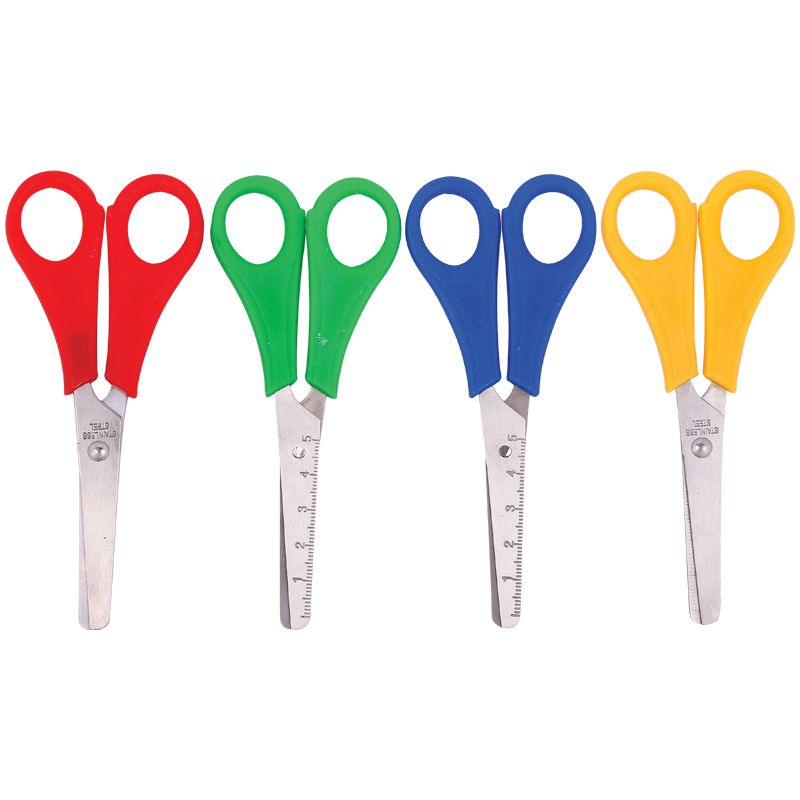 Ножницы детские ArtSpace 13см, с линейкой, ассорти, ПВХ-чехол с европодвесом КИТАЙ ArtSpace Спейс 10131010/300724/3176683/4 ТНВЭД 8213000000