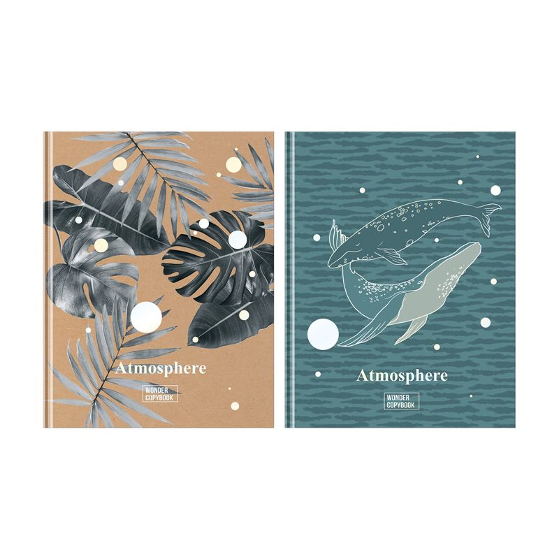 Бизнес-блокнот А5, 120л., евроформат, BG "Wonder",глянцевая ламинация, тиснение голографической фольгой РОССИЯ BG БиДжи  ТНВЭД 4820103000