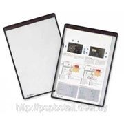 Демопанель с магнитным креплением А4 "Tarifold"черная. Франция