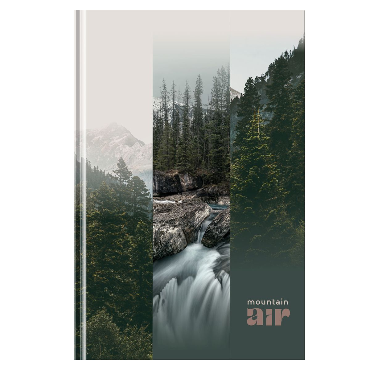 Ежедневник недатированный А5, 160л., 7БЦ BG "Утров горах", матовая ламинация РОССИЯ BG БиДжи  ТНВЭД 4820103000