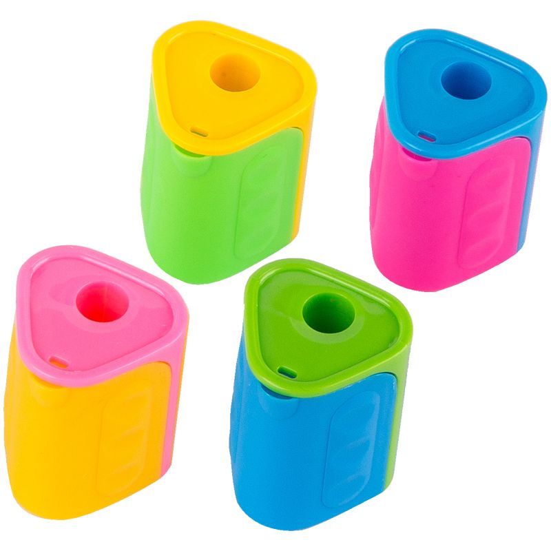 Точилка пластиковая ArtSpace 1 отверстие, контейнер, ассорти КИТАЙ ArtSpace Спейс 10702070/290323/3126248/1 ТНВЭД 8214100000