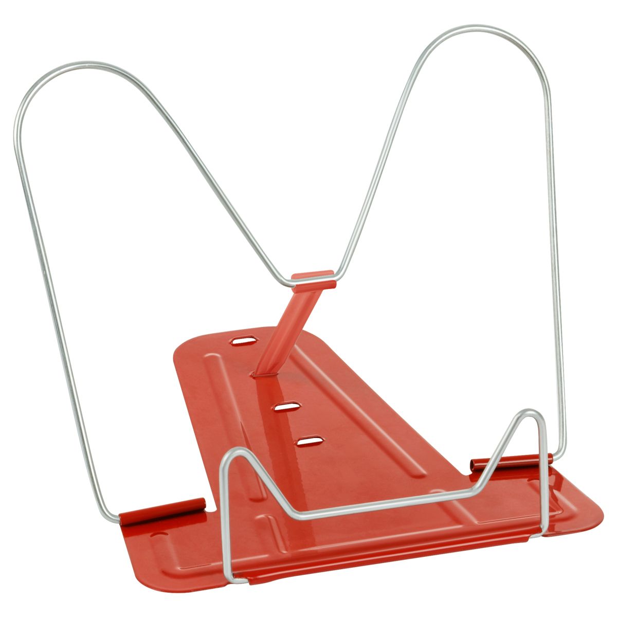 Подставка для книг СТАММ, металлическая, краснаяРОССИЯ СТАММ СТАММ  ТНВЭД 8304000000