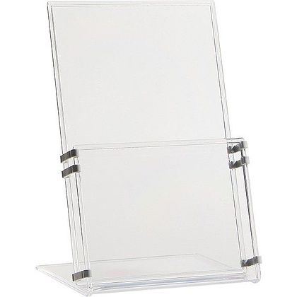 Стойка информац.,настольн.,А5, вертик."Leaflet"Panda Plast прозрачный