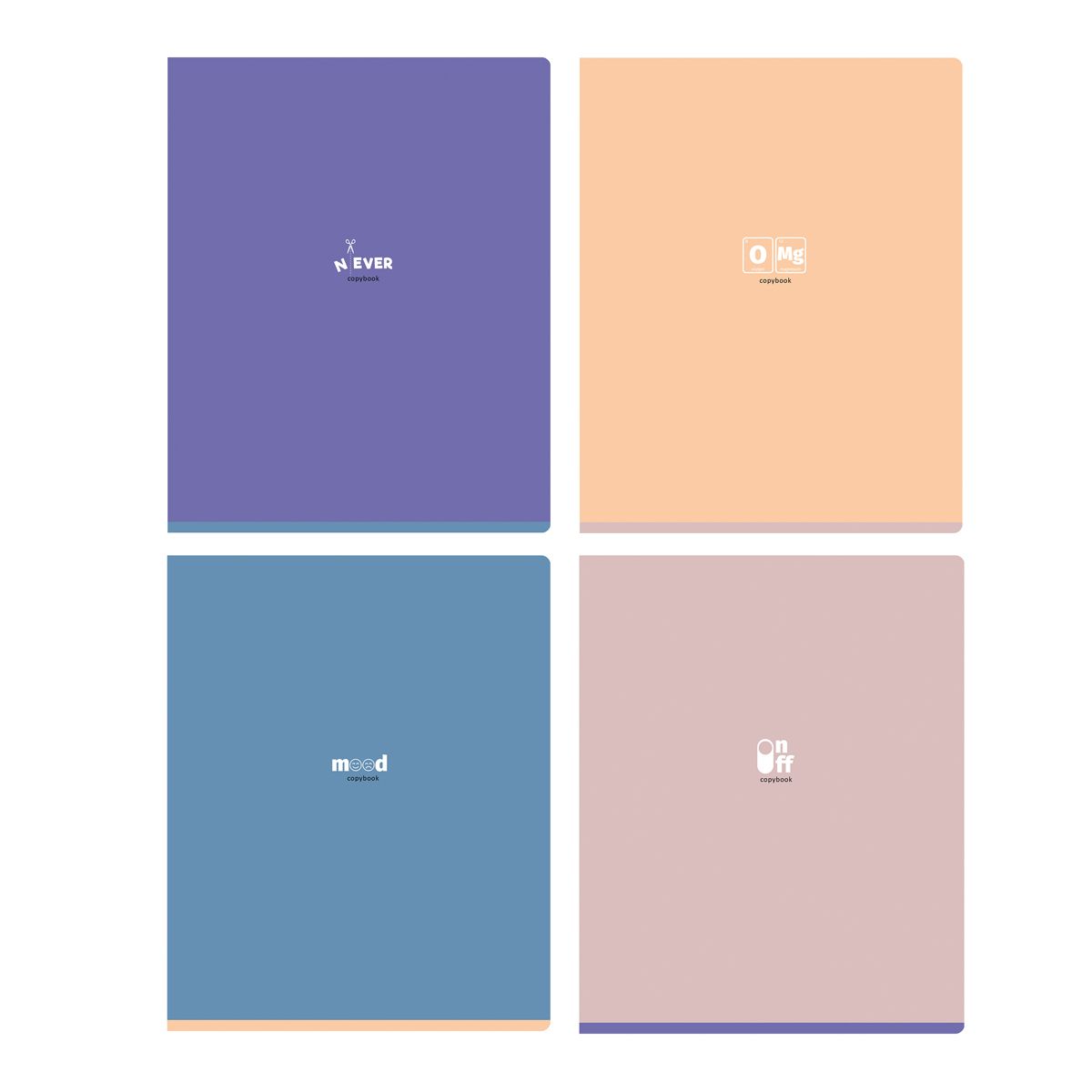 Тетрадь 48л., А5, клетка BG "Never-ever", матоваяламинация РОССИЯ BG БиДжи  ТНВЭД 4820200000