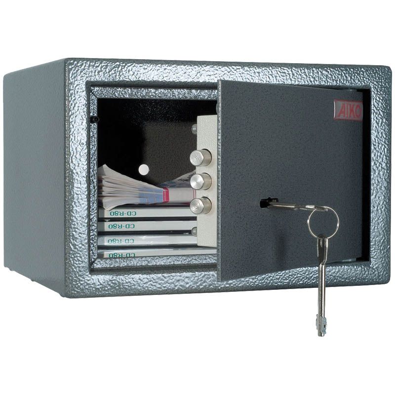 Сейф мебельный Aiko T-17 (ключ/замок), Н0 класс взломостойкости