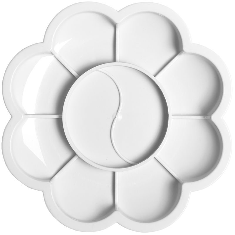 Палитра Ромашка Гамма, 10 ячеек, пластикРОССИЯ Гамма Гамма_детство/школа  ТНВЭД 3926100000