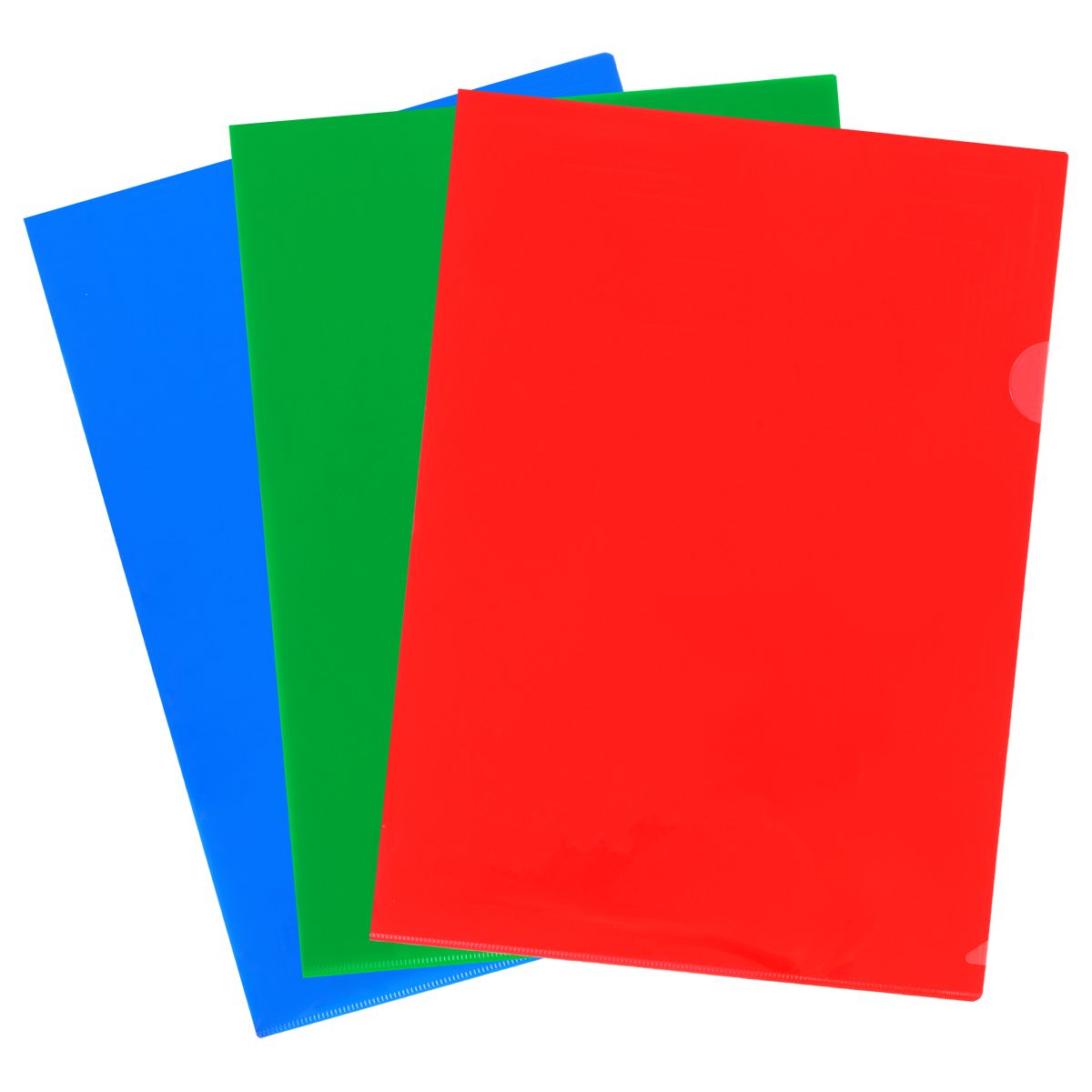 Папка-уголок СТАММ, А4, 150мкм, непрозрачная, ассорти РОССИЯ СТАММ СТАММ  ТНВЭД 3926100000