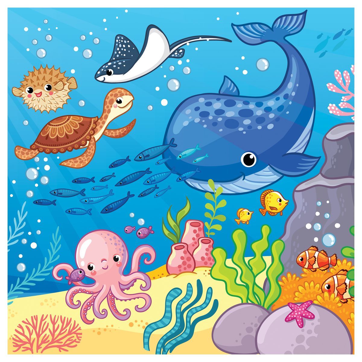 Пазл  64 эл. ТРИ СОВЫ "Океан"РОССИЯ ТРИ СОВЫ ТРИ СОВЫ  ТНВЭД 9503006900