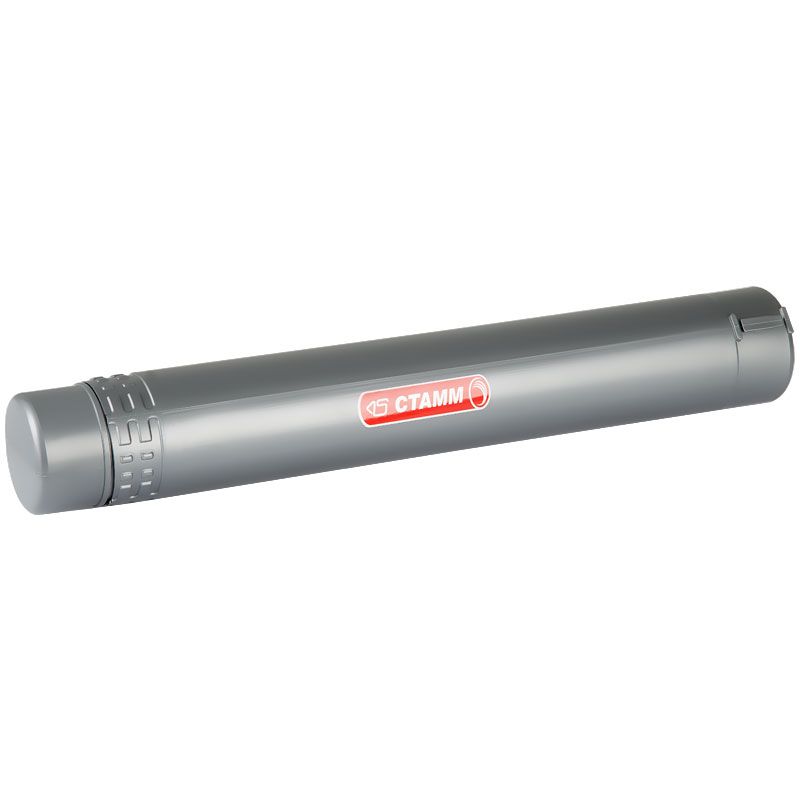 Тубус А2 СТАММ, телескопический малый, серыйРОССИЯ СТАММ СТАММ  ТНВЭД 4202125009