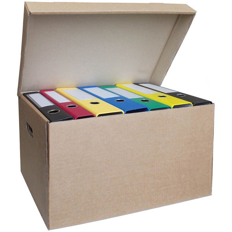 Короб архивный OfficeSpace "Делопроизводство", 480*325*295, крафт РОССИЯ OfficeSpace Спейс  ТНВЭД 4820300000