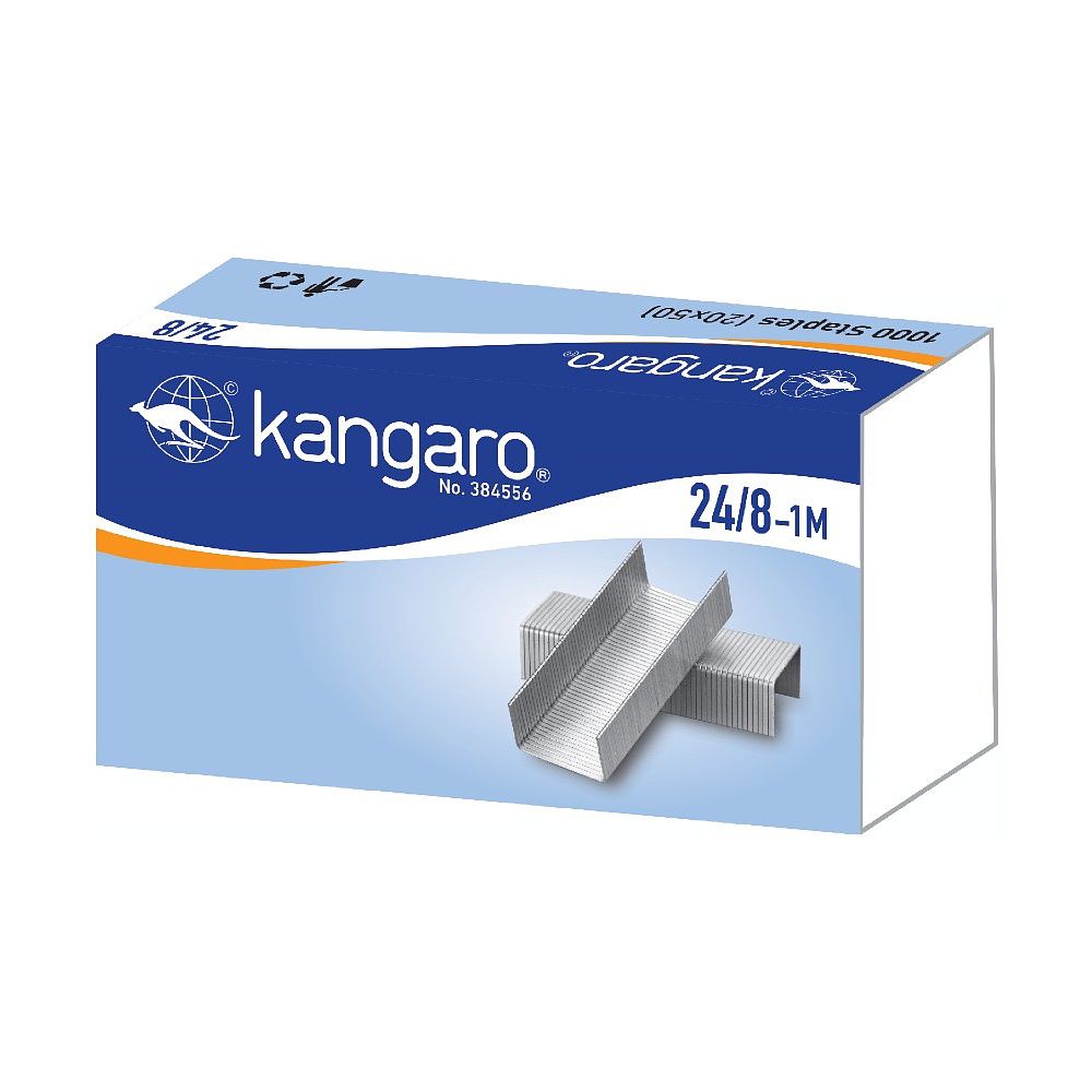 Скоба 24/8 Kangaro 1000шт.