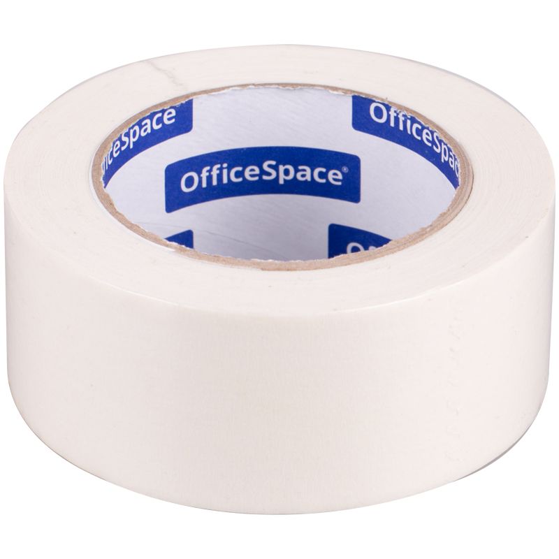 Клейкая лента малярная OfficeSpace, 48мм*50м, ШКРОССИЯ OfficeSpace Спейс  ТНВЭД 4811412000