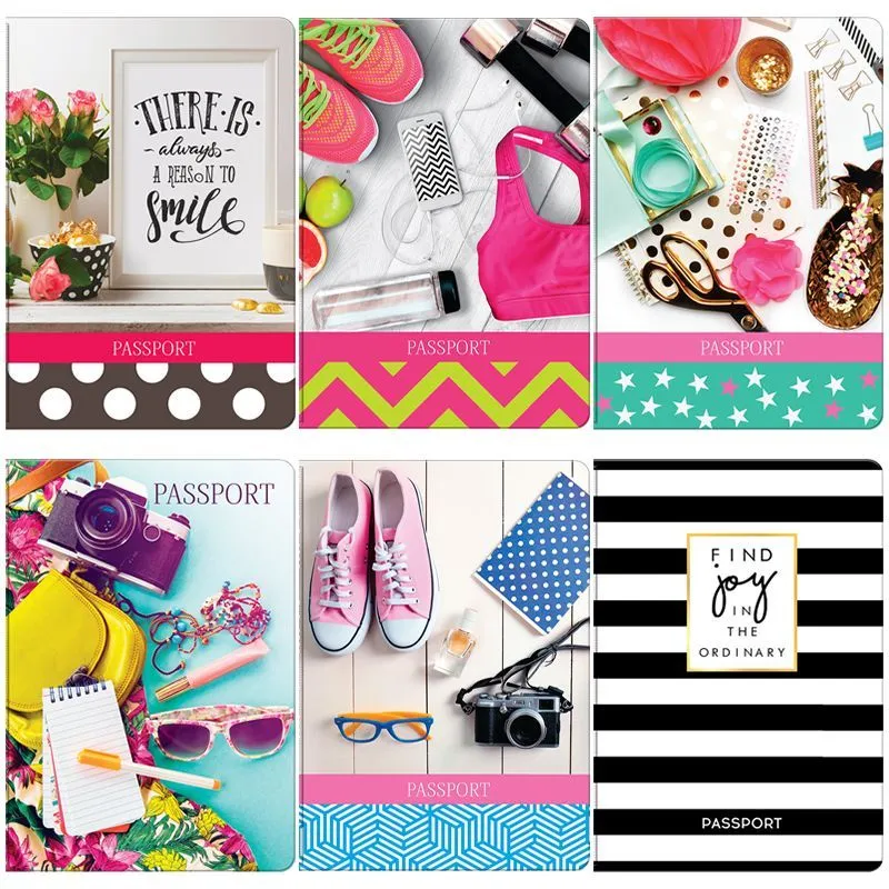 Обложка для паспорта OfficeSpace фотопечать, ПВХ,"Style" ассорти РОССИЯ OfficeSpace Спейс  ТНВЭД 4202121900