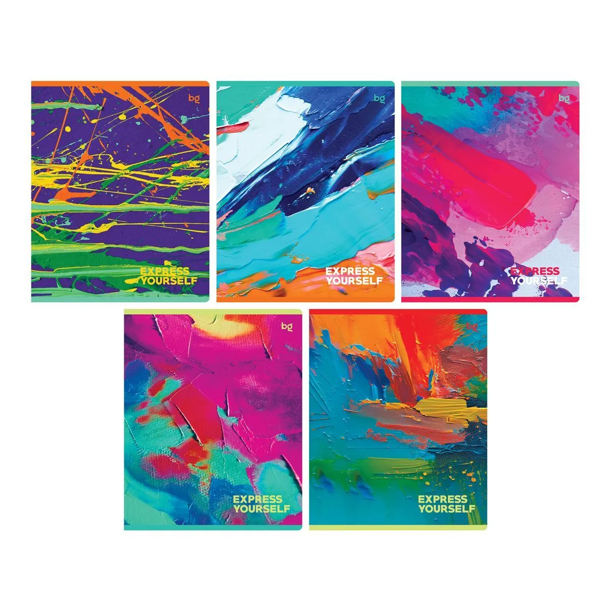 Тетрадь 48л., А5, клетка BG "Штрихи"РОССИЯ BG БиДжи  ТНВЭД 4820200000